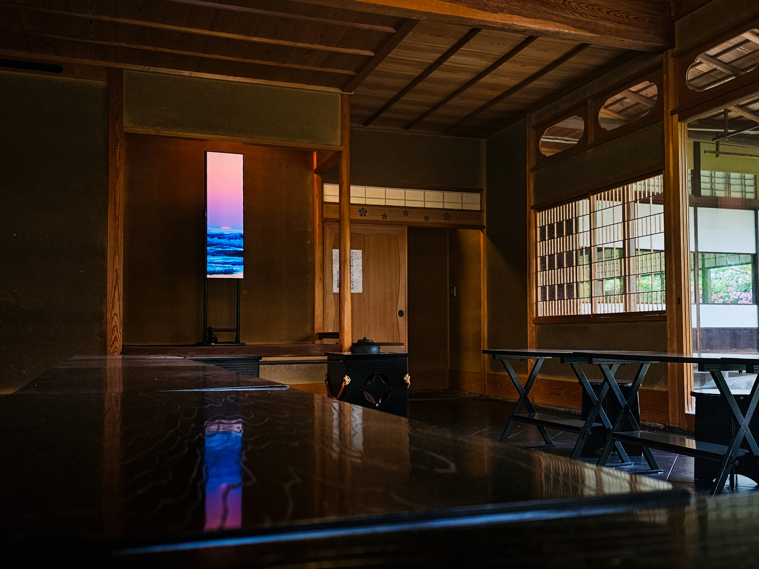 和室デジタルサイネージ